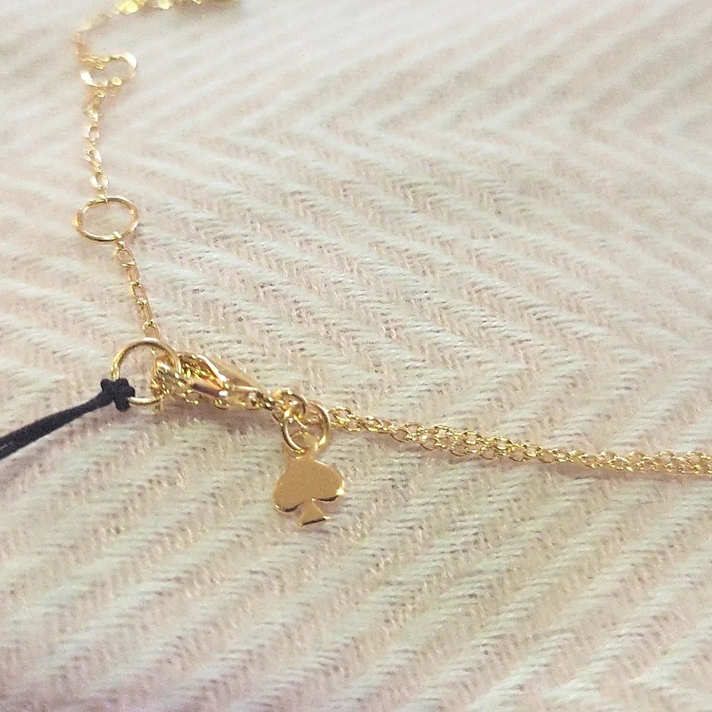 Kate Spade Gold Pendant Necklace - Picture 3 of 5